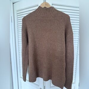 Cozy Brown Knit Sweater